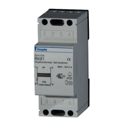 Doepke 09980029 RK81 8V/1A bell transformer