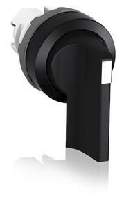 ABB Stotz-Kontakt M3SS4-10B, selector switch actuator black, 3 positions, long rotary handle, 1SFA611213R1006