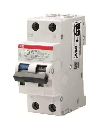 ABB Stotz-Kontakt 2CSR275180R1404 DS201 M C40 A30 10kA 1P+N FI/LS switch