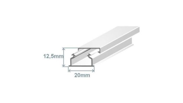 EFAPEL 20X12,5 TRUNKING WHITE