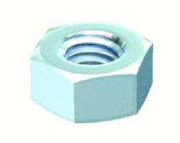 OBO Bettermann DIN934 M6 F according to DIN 934 hexagon nut, 3400344