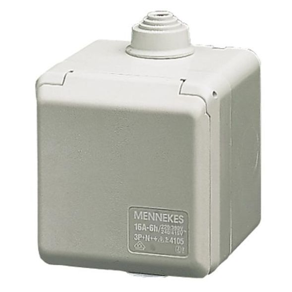 Mennekes 4900 Cepex 16A 2-pole 230V IP44 wall socket SCHUKO