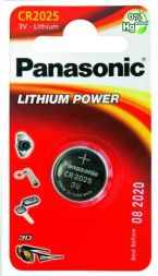 Hückmann 117238 Panasonic CR2025EL/1B Lithium Power Battery