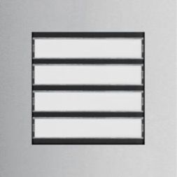 Elcom REN104Y module call button MODESTA 4 buttons LED sign 2D