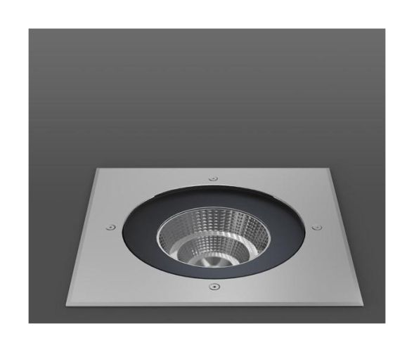 RZB 641287.000.1 26W 4000K 245x245x147 16° stainless steel LED recessed floor spotlight
