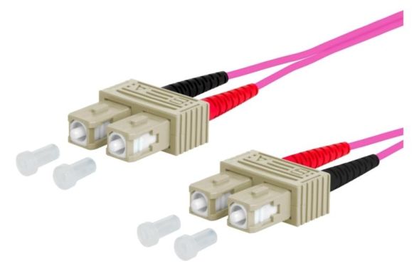 METZ CONNECT 151S1EOEO20E OpDAT SC-D/SC-D OM4 2.0m patch cable