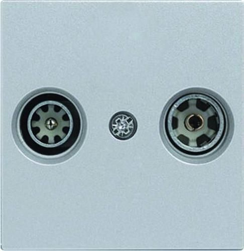 HHG 92510021 Novella central plate antenna socket 2-hole