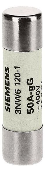 Siemens 3NW6117-1 SENTRON 14mmx51mm 40A gG 500V cylindrical fuse link