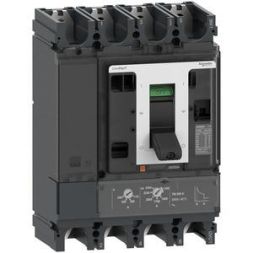 Schneider Electric C40F4TM250D1 ComPacT NSX400F with TM250D 250A 4P4D 10k molded case circuit breaker