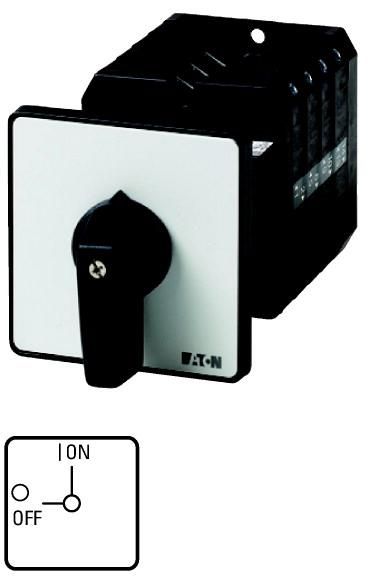 Eaton T5B-1-8200/Z ON-OFF switch, 1-pole, 63 A, 90 °, intermediate installation, 094270