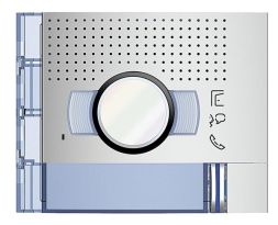 Bticino 351211 Front panel SFERA New for video STD 1RT ALLMETAL, (aluminium)
