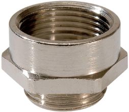 Wiska 10063895 AMPM 21/32 PG21-M32x1,5 Ni brass adapter