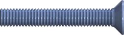 Reisser 000965S021-050010S-1 DIN 965 screw, Flaseko PZ, M 5 x 10, steel, galvanized, blue pass., pack of 50