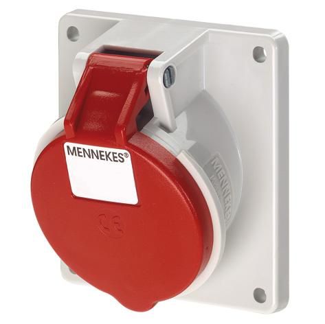 Mennekes 1496 32A4P 6H400V TA IP44 surface-mounted box