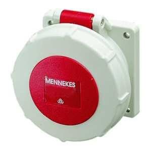 Mennekes 1814 panel socket TwinCONTACT 32A 4-pole 6h 400V IP67