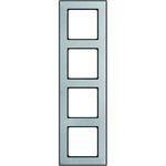 Hochköpper 00190891 4-way Nova stainless steel brushed piano black frame