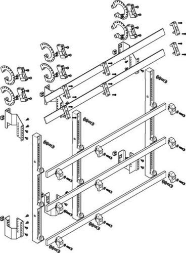 ABN deep 185mm with CU 30x10mm 5-pole 150mm busbar module (MTSC37965)