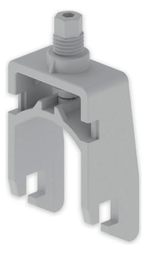 Unex 67761-48 U48X halogen-free grey RAL7038 D:40-46 cable clamp