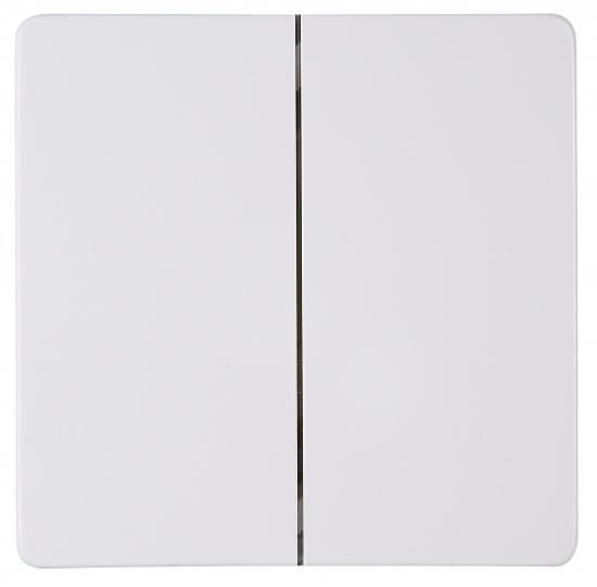 Kopp 334402008 HK05 arctic white double rocker switch