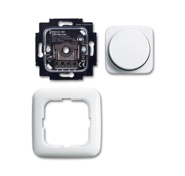 Busch-Jaeger 2CKA006512A0348 6523 UJ-214-102 Reflex-SI LED dimmer set