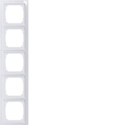 Eltako 30055761 R5UE55-pm E-Design55 polar white matt cover frame