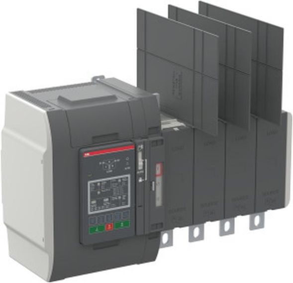 ABB Stotz-Kontakt OXB500E3S2QB, Automatic changeover switch TruONE 3-pole + N 500A Level 2 control unit, 1SCA151025R1001