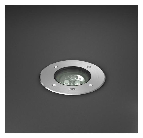 RZB 641339.000.1 Terra ES 130 4W-4000K LED recessed floor spotlight