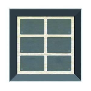 Issendorff 30226 LCN-GTS6B black with 6 keys glass keypad