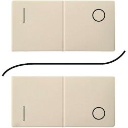 ELSO 776860 I/O for button 3-4 pearl white wireless button