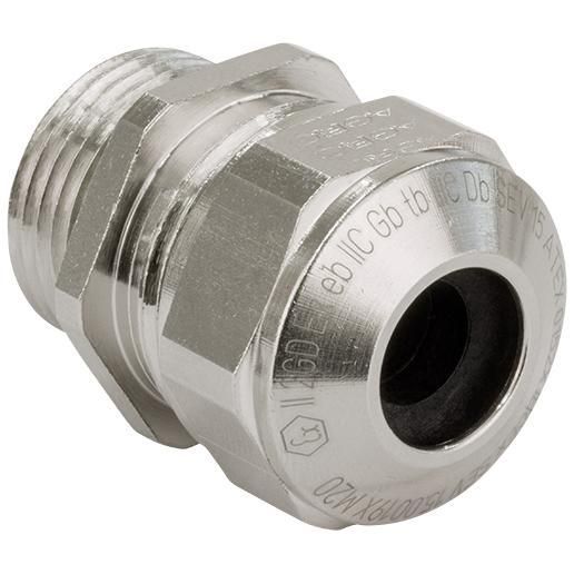 Kaiser Progress MS brass 6-8mm AGRO cable gland PG9, EX1100.09.080