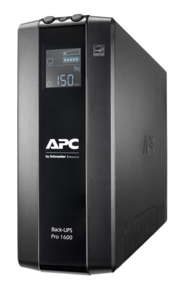APC BR1600MI Pro 1600VA 8-Output AVR LCD Back UPS
