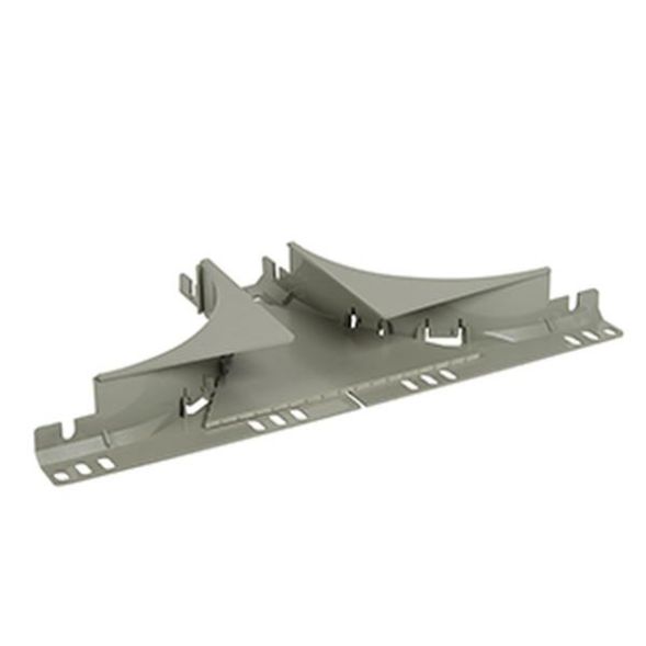 CABLOFIL 637870 branch piece PVC B75 H50/75 , (stone grey)