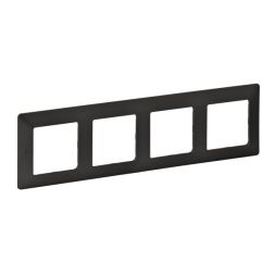 Legrand 754274 Valena Life 4-way graph frame