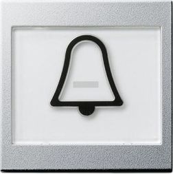 Gira 021726 rocker switch touch-sensitive BSF symbol bell system 55 color aluminum