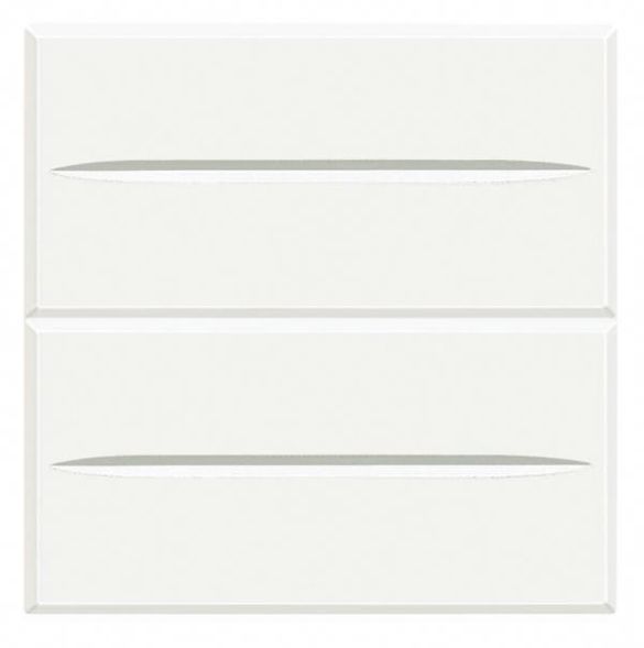 Bticino HD4036M2 Double button White