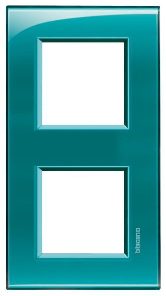 Bticino LNA4802M2VD Light frame 2x2 modules, (green)