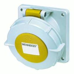 Mennekes 903 panel box angled 16A 3-pole 4h 110V IP67