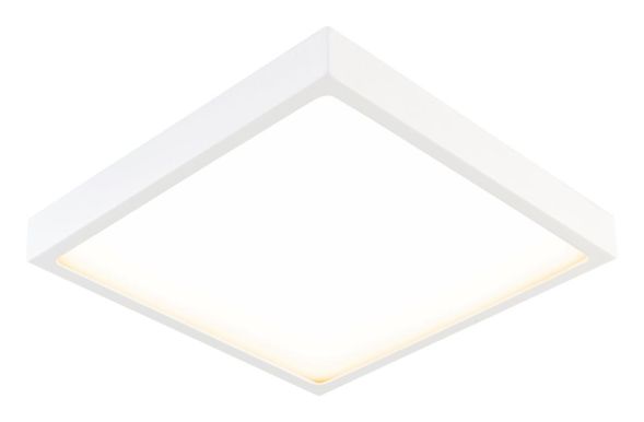 EVN PAQ190102 quad. white 18W 3000K 1350lm incl. NG LED wall / ceiling light