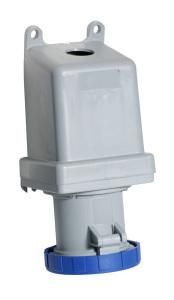 ABB Stotz-Kontakt 3125RS9W, surface-mounted wall socket, 125 A 9h, IP67, 3P+E, 2CMA167256R1000