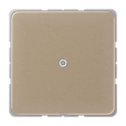 Jung CD590AGB cable outlet with strain relief, anodised aluminium, CD series, gold-bronze