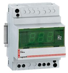 Legrand 004664 Frequency meter 3-way digital display green 40-80Hz 4TE