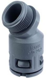 Flexa 15101013016 RQB1 45-M AD13.0 M16x1.5 grey plastic quick connector