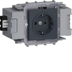 TEHALIT GS10019011 1f Winsta graphite black socket