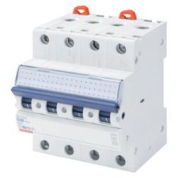Gewiss GW92781 (MCB) D-1A 10kA 4-pole 4TE circuit breaker