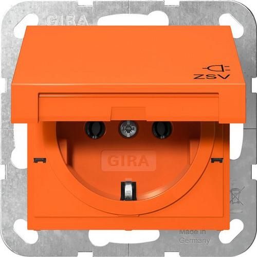 Gira 4454109 KD ZSV Sys55 or socket SCHUKO