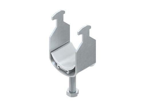 Niedax BAK82 for cable D: 76-82mm hot-dip galvanized hammer foot clamp