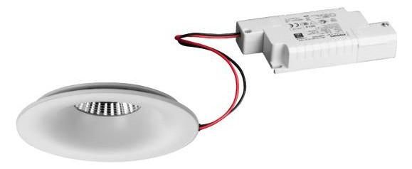 Brumberg 39406073 230V AC 10.5W 3000K white LED recessed ceiling spotlight