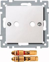 MERTEN 469319 Central plate polar white System M