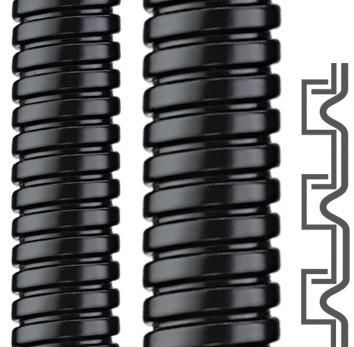 Flexa 12013202038 SPR-PA AD45 38x45mm black metal protection hose