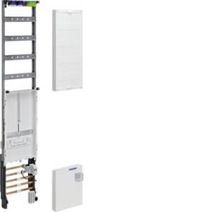 Hager ZH53Q2N complete panel EnBW TRE/VT 3-row 1-field